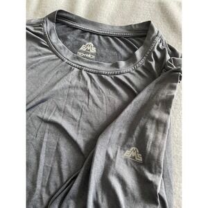 EMS Techwick Mens Gray Long Sleeve Performance Shirt S20M1537 Size M